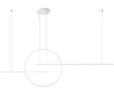 56W LED pakabinamas šviestuvas GIOTTO, baltas, 4000K, dimeriuojamas, 01-1849