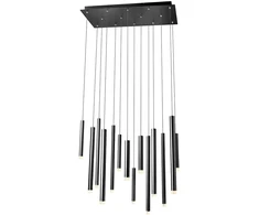 56W LED pakabinamas šviestuvas MADISON, juodas, 3000K, 01-2056