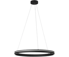 57W LED pakabinamas šviestuvas VALDIS, juodas, 3000/4000K
