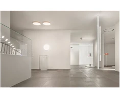 Lubinis šviestuvas 57W LED paviršinis šviestuvas CLARA, baltas, 60cm, 2700K, dimeriuojamas