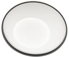 Lubinis šviestuvas 57W LED paviršinis šviestuvas SINTESI, juodos/baltos sp., 3000/6000K, dimeriuojamas