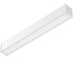57W linijinis paviršinis šviestuvas X-LINE LED COMPACT, anoduoto aliuminio sp., 4000K, IP44