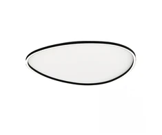 58W LED lubinis šviestuvas, juodas, 3000K, dimeriuojamas, 23211