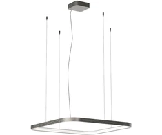 58W LED pakabinamas šviestuvas ORION, nikelio sp., 2700/3000/4000K, dimeriuojamas, 01-3896