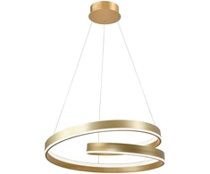 59W LED pakabinamas šviestuvas CAPRI, aukso sp., 3000K, 4291301