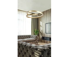 59W LED pakabinamas šviestuvas CAPRI, aukso sp., 3000K, 4291301