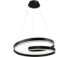 59W LED pakabinamas šviestuvas CAPRI, juodas, 3000K, 4291300