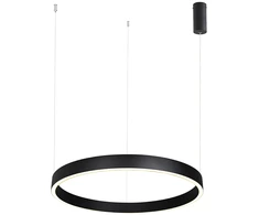 59W LED pakabinamas šviestuvas, juodas, 3000K, dimeriuojamas, šviečia į viršų ir į apačią, 25365