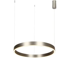 59W LED pakabinamas šviestuvas, nikelio sp., 3000K, dimeriuojamas, šviečia į viršų ir į apačią, 25366