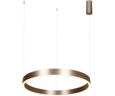 59W LED pakabinamas šviestuvas, rudas, 3000K, dimeriuojamas, šviečia į viršų ir į apačią, 25367