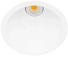 5W įleidžiamas šviestuvas SWAP, matinės baltos sp., 2700K, 42°, su maitinimo šaltiniu