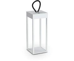 5W LED įkraunamas stalo šviestuvas ENYA, baltas, 3000K, IP54, dimeriuojamas, 323251