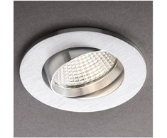 5W LED įleidžiamas pakreipiamas šviestuvas MT 128 LED, aliuminio sp., 4000K