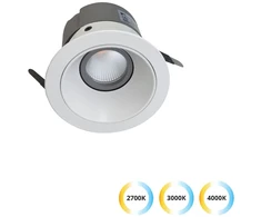 5W LED įleidžiamas šviestuvas ALEA, baltas, 2700/3000/4000K, 3914-010W-3-S-38