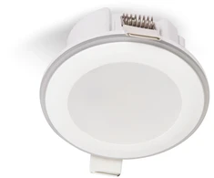 5W LED įleidžiamas šviestuvas HALO, baltas, 3000K