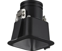 5W LED įleidžiamas šviestuvas, juodas, 3000K, IP54, S347