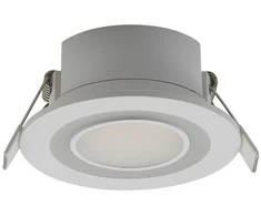 5W LED įleidžiamas šviestuvas PT 06, matinės baltos sp., 3000K/RGB