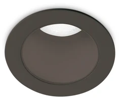5W LED įleidžiamas šviestuvas QUARK, juodas, 3000K, 327495