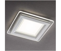5W LED įleidžiamas šviestuvas ST 206 LED, baltas, 4000K