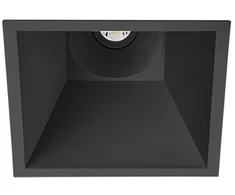 5W LED įleidžiamas šviestuvas SWAP, matinės juodos sp., 3000K, 44°