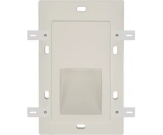 5W LED įmontuojamas fasado šviestuvas laiptų apšvietimui, baltas, 3000K, IP65, E542