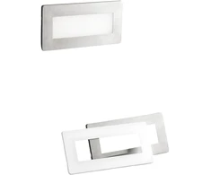 5W LED lauko įleidžiamas šviestuvas BOLT, baltos/nikelio sp., CCT, IP65