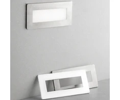 5W LED lauko įleidžiamas šviestuvas BOLT, baltos/nikelio sp., CCT, IP65