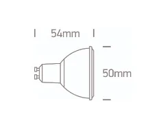 5W LED lemputė, GU10, 3000K, dimeriuojama, 7305EGD/W