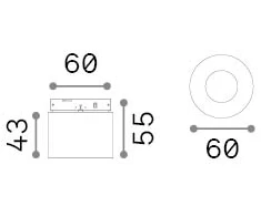 5W LED linijinės sistemos šviestuvas DEVA, juodas, 3000K, 332840