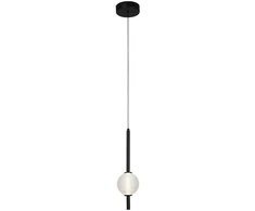 5W LED pakabinamas šviestuvas ABEONA, juodu korpusu, 4000K, 4330300