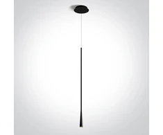5W LED pakabinamas šviestuvas, juodas, 3000K, 63076A/B/W