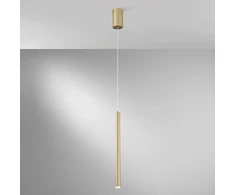 5W LED pakabinamas šviestuvas PYPE, aukso sp., CCT