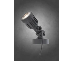 5W LED paviršinis/įsmeigiamas lauko šviestuvas TIM, dūmų sp., 3000K, IP65