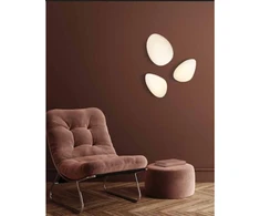 5W LED sieninis šviestuvas, baltas, 3000K, 20137
