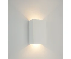 5W LED sieninis šviestuvas, baltas, 3000K, šviečia į viršų ir į apačią, 25379