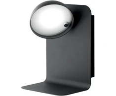 5W LED sieninis šviestuvas BOING, juodas