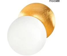 5W LED sieninis šviestuvas ECLISE, aukso/baltos sp., 3000K