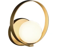 5W LED sieninis šviestuvas HALO, aukso/baltos sp., 2700/3000K, dimeriuojamas, A3815170ODP
