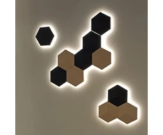 5W LED sieninis šviestuvas KEVINA, smėlio sp., 3000K, 4340600