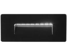 5W LED sieninis šviestuvas laiptų apšvietimui STRATOS, juodas, CCT, IP65