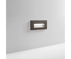 5W LED sieninis šviestuvas laiptų apšvietimui STRATOS, bronzos sp., CCT, IP65