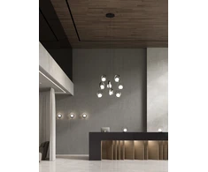 5W LED stalo šviestuvas HALO, juodos/baltos sp., 2700/3000K, S3815170N