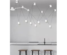 5W LED šviestuvas į 24V PLUG &amp; PLAY sistemą, baltas, 3000K, dimeriuojamas, 19167