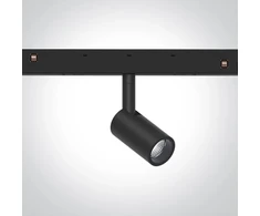5W LED šviestuvas į magnetines sistemas MINI/P&amp;P, juodas, 3000/4000K, 48V, 38°, DALI, 42122AL/B/V