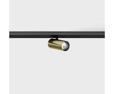 5W LED šviestuvas TUB S A į magnetinę sistemą MINI_LINE 42, žalvario sp., 3000K, TRIAC