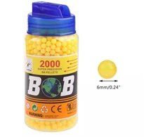 6 mm BB plastikinės kulkos - šratai 2000vnt.