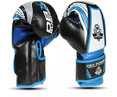 BUSHIDO 6 uncijų bokso pirštinės vaikams - Jaunimo mėlynos ARB407v1-6oz