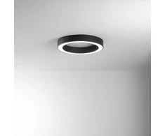 60W LED lubinis šviestuvas DEMOS, juodas, CCT