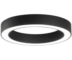 60W LED lubinis šviestuvas DEMOS, juodas, CCT