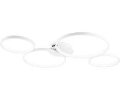 60W LED lubinis šviestuvas FREDY, baltas, CCT